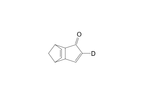 4-Deuterio-endo-tricyclo[5.2.1.0(2,6)]deca-4,8-dien-3-one