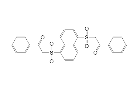 ethanone, 2-[[5-[(2-oxo-2-phenylethyl)sulfonyl]-1-naphthalenyl]sulfonyl]-1-phenyl-