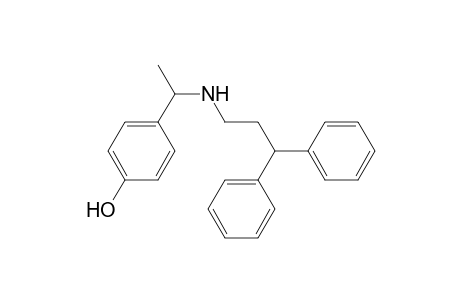 Phenol, 4-[1-[(3,3-diphenylpropyl)amino]ethyl]-