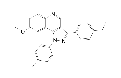 3-(4-ethylphenyl)-1-(4-methylphenyl)-1H-pyrazolo[4,3-c]quinolin-8-ylmethyl ether