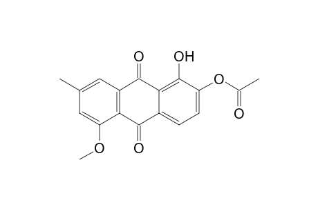 2-Acetoxy-1-hydroxy-5-methoxy-7-methyl-9,10-anthraquinone