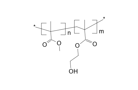 Methyl methacrylate-hydroxyethyl methacrylate copolymer
