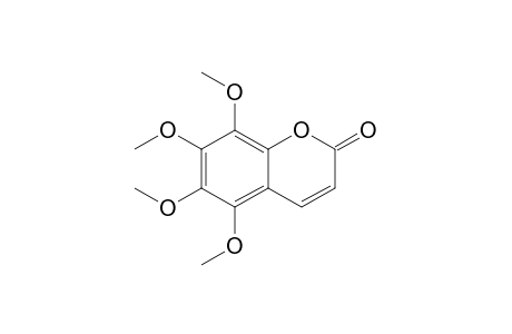 ARTELIN;5,6,7,8-TETRAMETHOXY-2-H-BENZOPYRAN-2-ONE