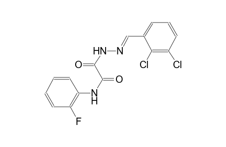 acetic acid, [(2-fluorophenyl)amino]oxo-, 2-[(E)-(2,3-dichlorophenyl)methylidene]hydrazide