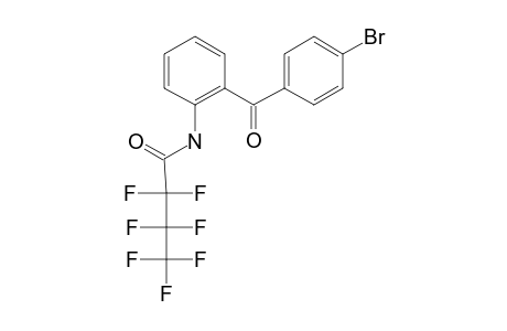 2-Amino-4'-bromobenzophenone, N-heptafluorobutyryl-