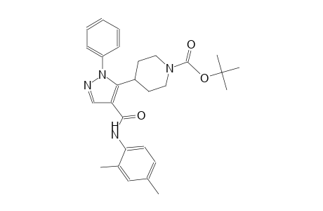 1-piperidinecarboxylic acid, 4-[4-[[(2,4-dimethylphenyl)amino]carbonyl]-1-phenyl-1H-pyrazol-5-yl]-, 1,1-dimethylethyl