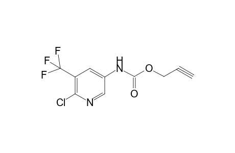 2-Propynyl 6-chloro-5-(trifluoromethyl)-3-pyridinylcarbamate