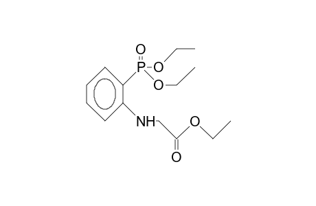 2-(Ethoxycarbonyl-methylamino)-phenylphosphonic acid, diethyl ester