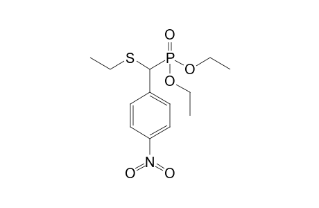 Diethyl 1-(p-nitrophenyl)-1-ethylthiomethylphosphonate