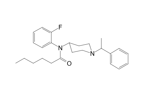 N-2-Fluorophenyl-N-[1-(1-phenylethyl)piperidin-4-yl]hexanamide