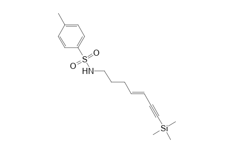 4-Methyl-N-[(E)-7-trimethylsilylhept-4-en-6-ynyl]benzenesulfonamide