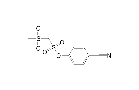 p-Cyanophenyl (Methylsulfonyl)methanesulfonate