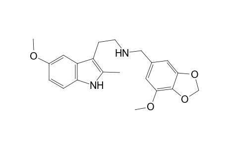 (7-Methoxy-benzo[1,3]dioxol-5-ylmethyl)[2-(5-methoxy-2-methyl-1H-indol-3-yl)ethyl]amine