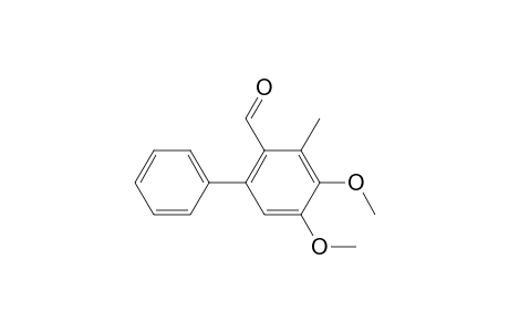 3,4-Dimethoxy-2-methyl-6-phenylbenzaldehyde