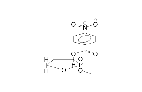 2ALPHA-OXO-2BETA-METHOXY-3ALPHA-PARA-NITROBENZOYLOXY-4,4-DIMETHYL-1,2-OXAPHOSPHOLANE