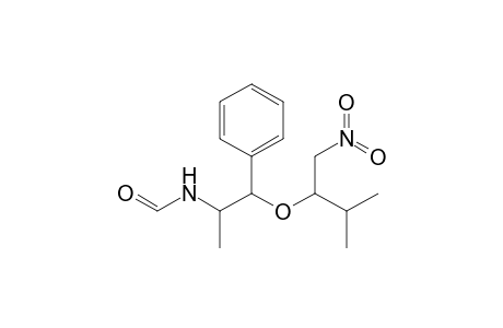 N-[1-Methyl-2-(2'-methyl1'-nitromethylpropoxy)-2-phenylethyl]formamide