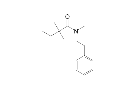Butyramide, 2,2-dimethyl-N-(phenethyl)-N-methyl-