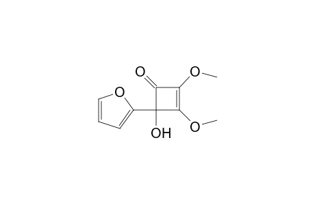 2-Cyclobuten-1-one, 4-(2-furanyl)-4-hydroxy-2,3-dimethoxy-