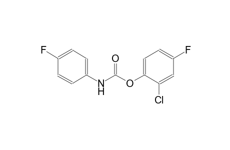 (4-Fluorophenyl)carbamic acid, 2-chloro-4-fluorophenyl ester