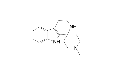 1'-methylspiro[2,3,4,9-tetrahydro-$b-carboline-1,4'-piperidine]