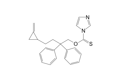 [(2',2'-Diphenyl-4'-methylenecyclopropyl)butoxythiocarbonyl]-1-imidazole