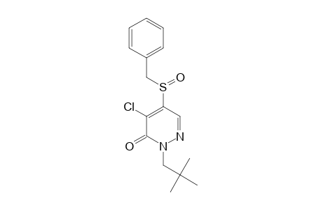 3(2H)-Pyridazinone, 4-chloro-2-(2,2-dimethylpropyl)-5-[(phenylmethyl)sulfinyl]-