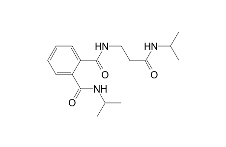 N-(2-Methylethyl)-3-benzamidopropionamide-2-(2-methylethyl)-carboxamide