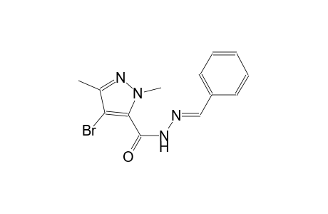 4-bromo-1,3-dimethyl-N'-[(E)-phenylmethylidene]-1H-pyrazole-5-carbohydrazide