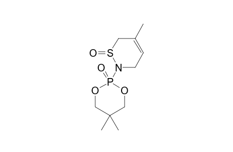 2-(5,5-DIMETHYL-2-OXO-1,3,2-DIOXAPHOSPHORYL)-5-METHYL-3,6-DIHYDRO-2H-1,2-THIAZINE-1-OXIDE