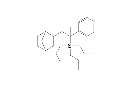 2-[2-Phenyl-2-(tripropylsilyl)propyl]norbornane
