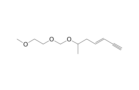 (3E)-6-[(2-Methoxyethoxy)methoxy]-3-hepten-1-yne