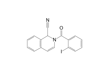 2-(2-iodanylphenyl)carbonyl-1H-isoquinoline-1-carbonitrile