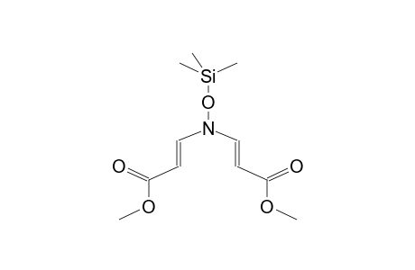 N-TRIMETHYLSILYLOXY-BIS(BETA-CARBMETHOXYVINYL)AMINE