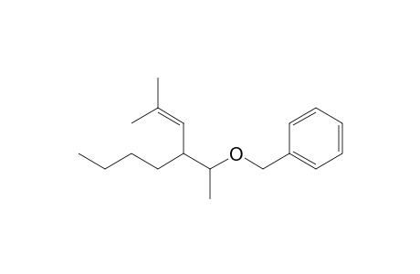 (2-butyl-1,4-dimethyl-pent-3-enoxy)methylbenzene