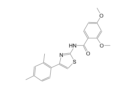 N-[4-(2,4-dimethylphenyl)-1,3-thiazol-2-yl]-2,4-dimethoxybenzamide