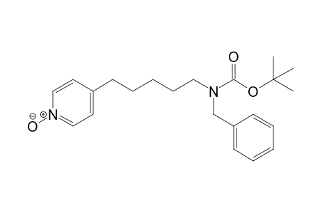 1,1-Dimethylethyl[5-(1-Oxido-4-pyridinyl)pentyl](phenylmethyl)-carbamate