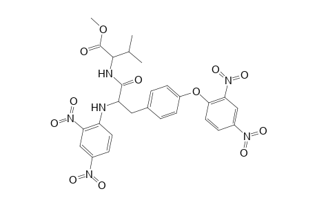 L-Valine, N-[N,O-bis(2,4-dinitrophenyl)-L-tyrosyl]-, methyl ester