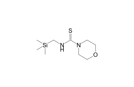 4-[N-(Trimethylsilylmethyl)thiocarbamoyl]morpholine