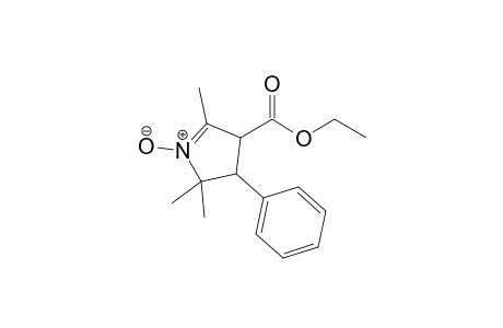 4-Ethoxycarbonyl-2,2,5-trimethyl-3-phenyl-3,4-dihydro-2H-pyrrole 1-oxide