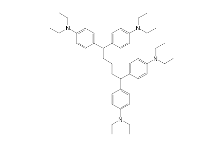 Benzenamine, 4,4',4'',4'''-(1,5-pentanediylidene)tetrakis[N,N-diethyl-
