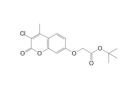 2-(3-Chloro-2-keto-4-methyl-chromen-7-yl)oxyacetic acid tert-butyl ester