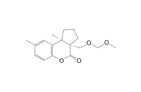 (3aR,9bR)-3a-(methoxymethoxymethyl)-8,9b-dimethyl-2,3-dihydro-1H-cyclopenta[c]chromen-4-one