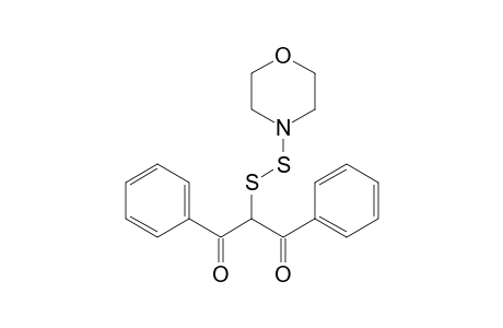 2-(4-morpholinyldisulfanyl)-1,3-diphenylpropane-1,3-dione