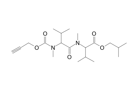 Valylvaline, N,N'-dimethyl-N'-propargyloxycarbonyl-, isobutyl ester