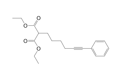 Propanedioic acid, (6-phenyl-5-hexynyl)-, diethyl ester