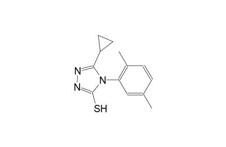 5-cyclopropyl-4-(2,5-dimethylphenyl)-4H-1,2,4-triazole-3-thiol