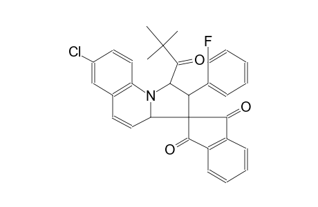 (1'R,2'S)-7'-chloro-2'-(2-fluorophenyl)-1'-pivaloyl-2',3a'-dihydro-1'H-spiro[indene-2,3'-pyrrolo[1,2-a]quinoline]-1,3-dione