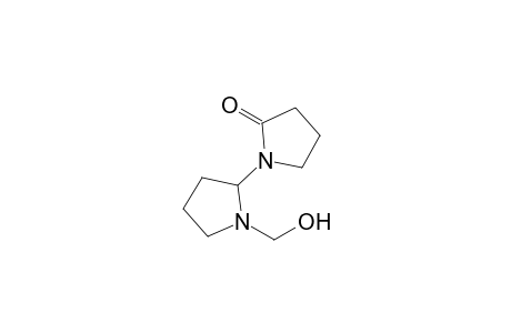 N-(Hydroxymethylpyrrolidin-2-yl)pyrrolidin-2-one
