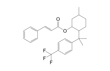 8-(p-Trifluoromethylphenyl)menthyl cinnamate