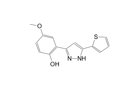 4-methoxy-2-[5-(2-thienyl)-1H-pyrazol-3-yl]phenol